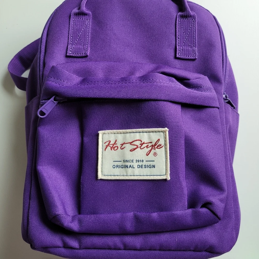 Purple Backpack for Men